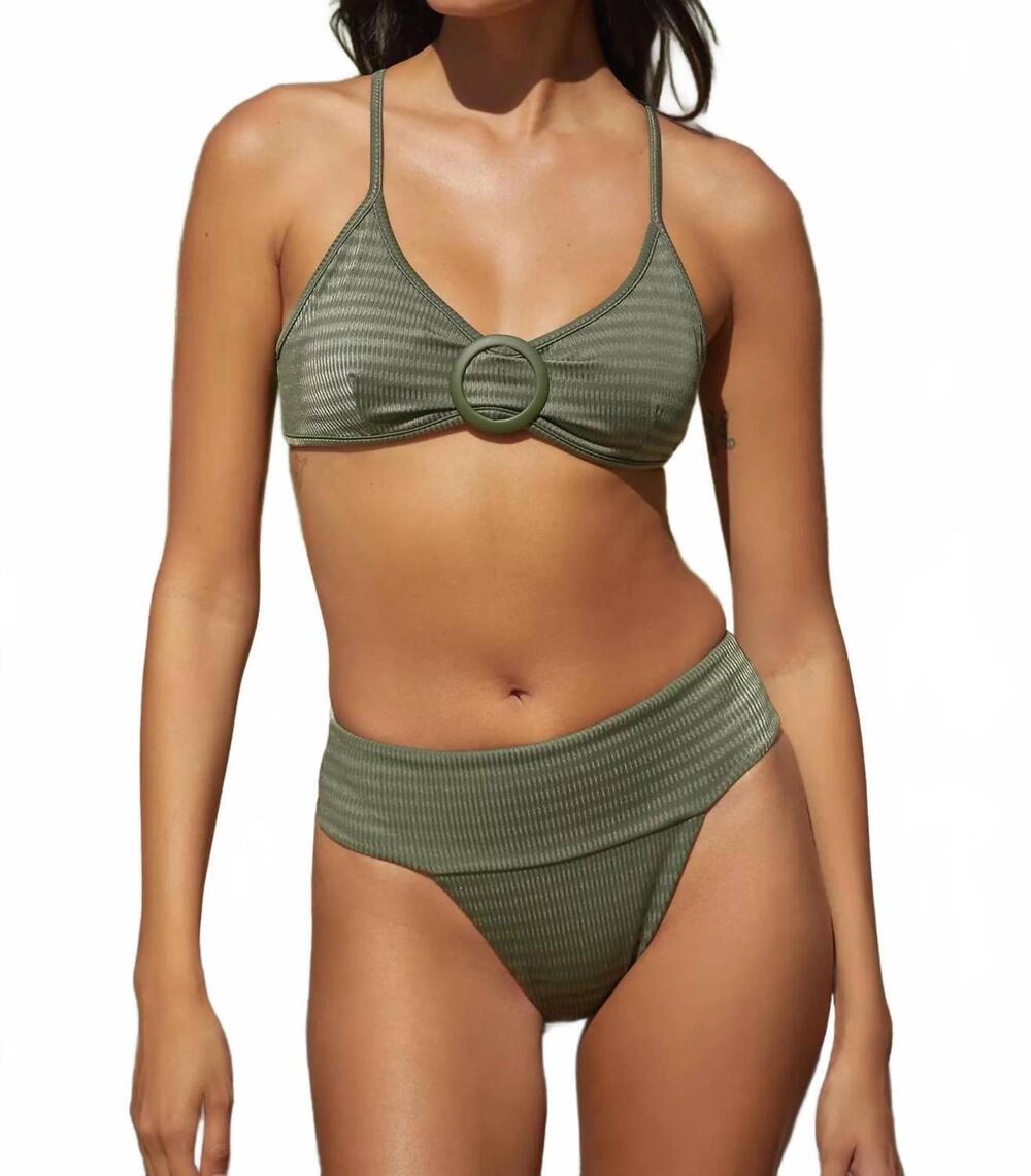 NEW PQ SWIM vienna bikini set in olive